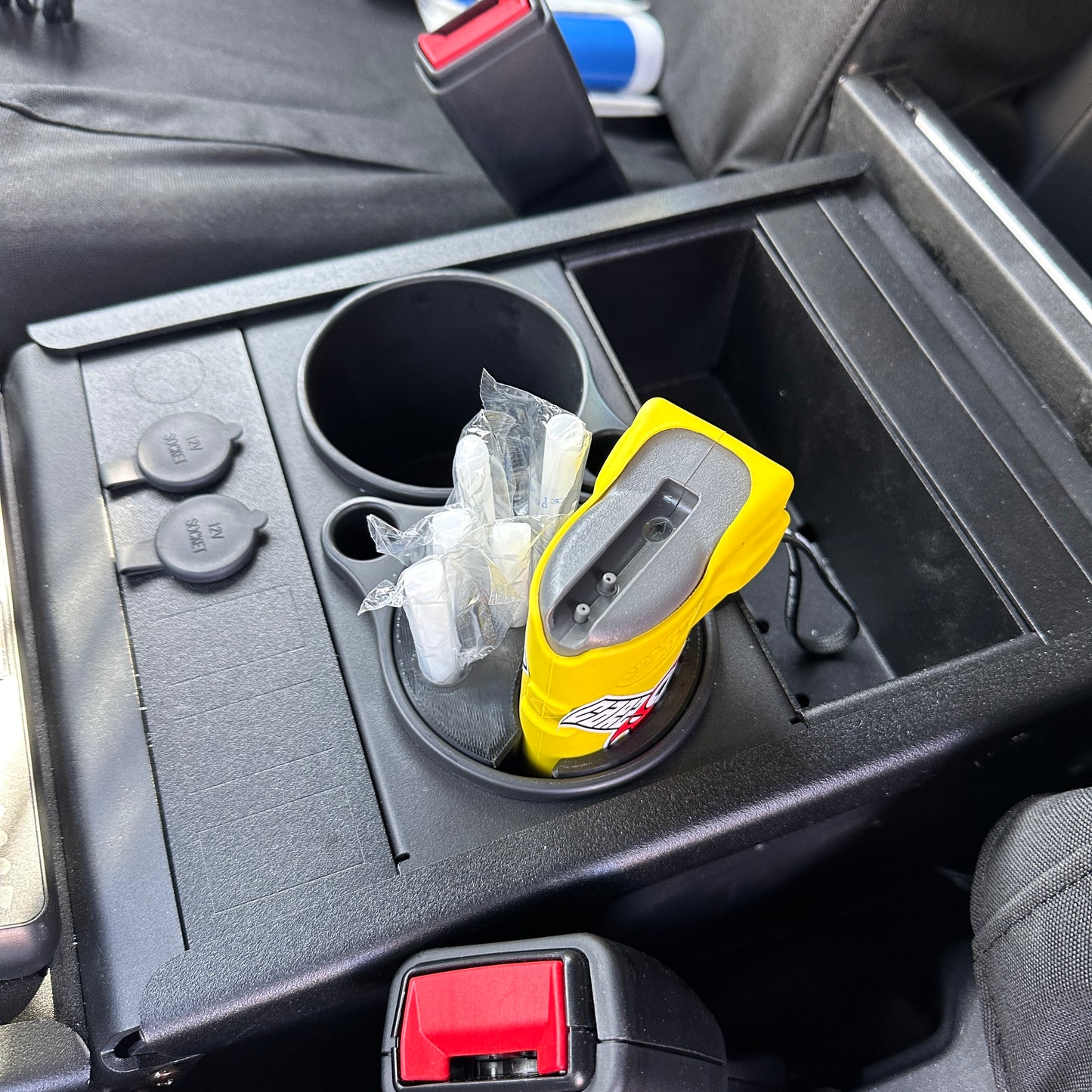 Alco-Sensor FST and mouthpiece organizer For Gamber-Johnson cup holder