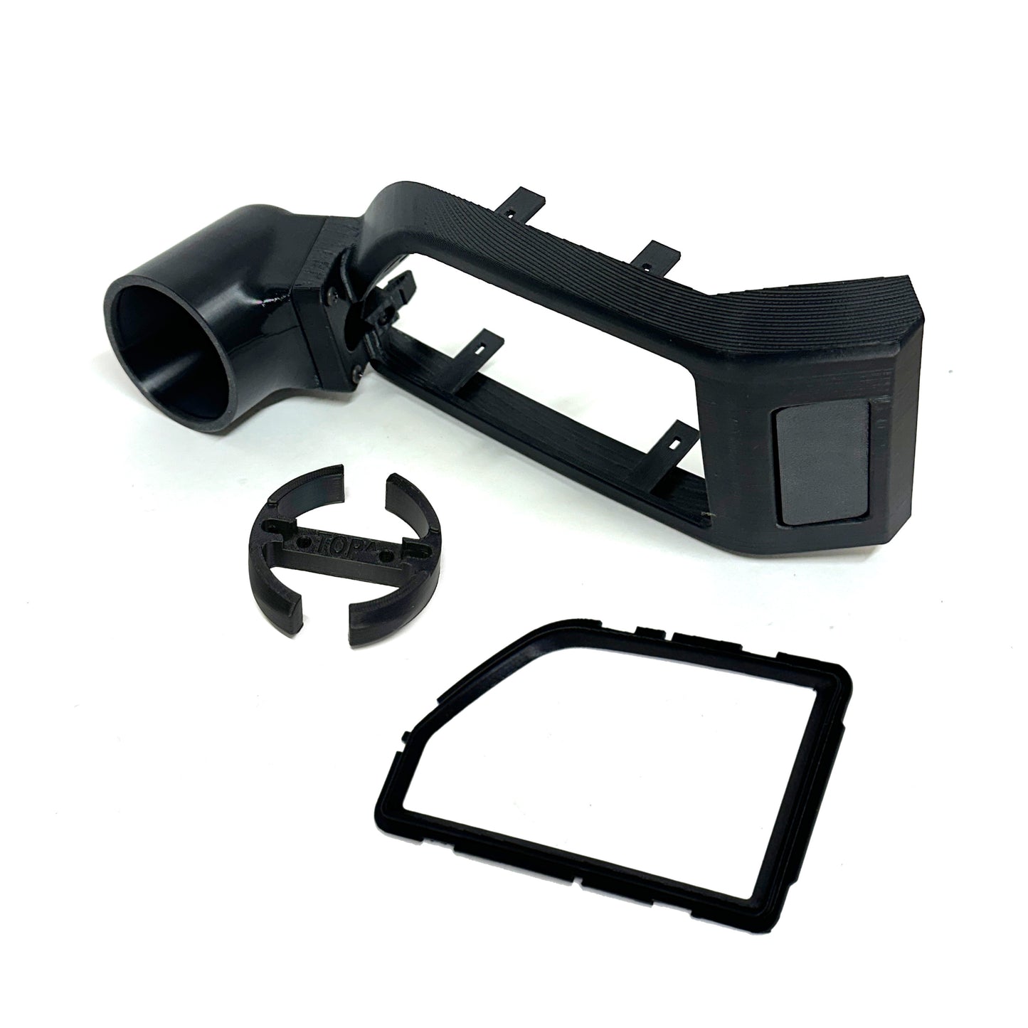 Single gauge pod mount for 2015-2020 Ford F150 vent bezel Fits Raptor 52mm