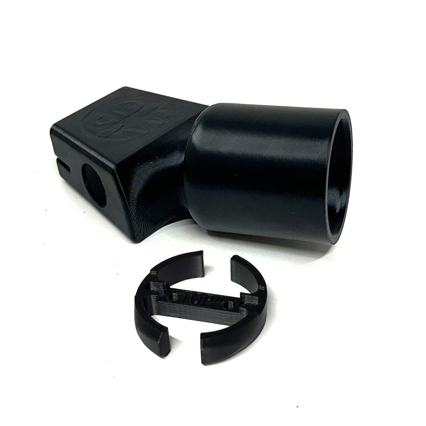 Single gauge pod mount for 2015-2019 Silverado driver cubby snap-in
