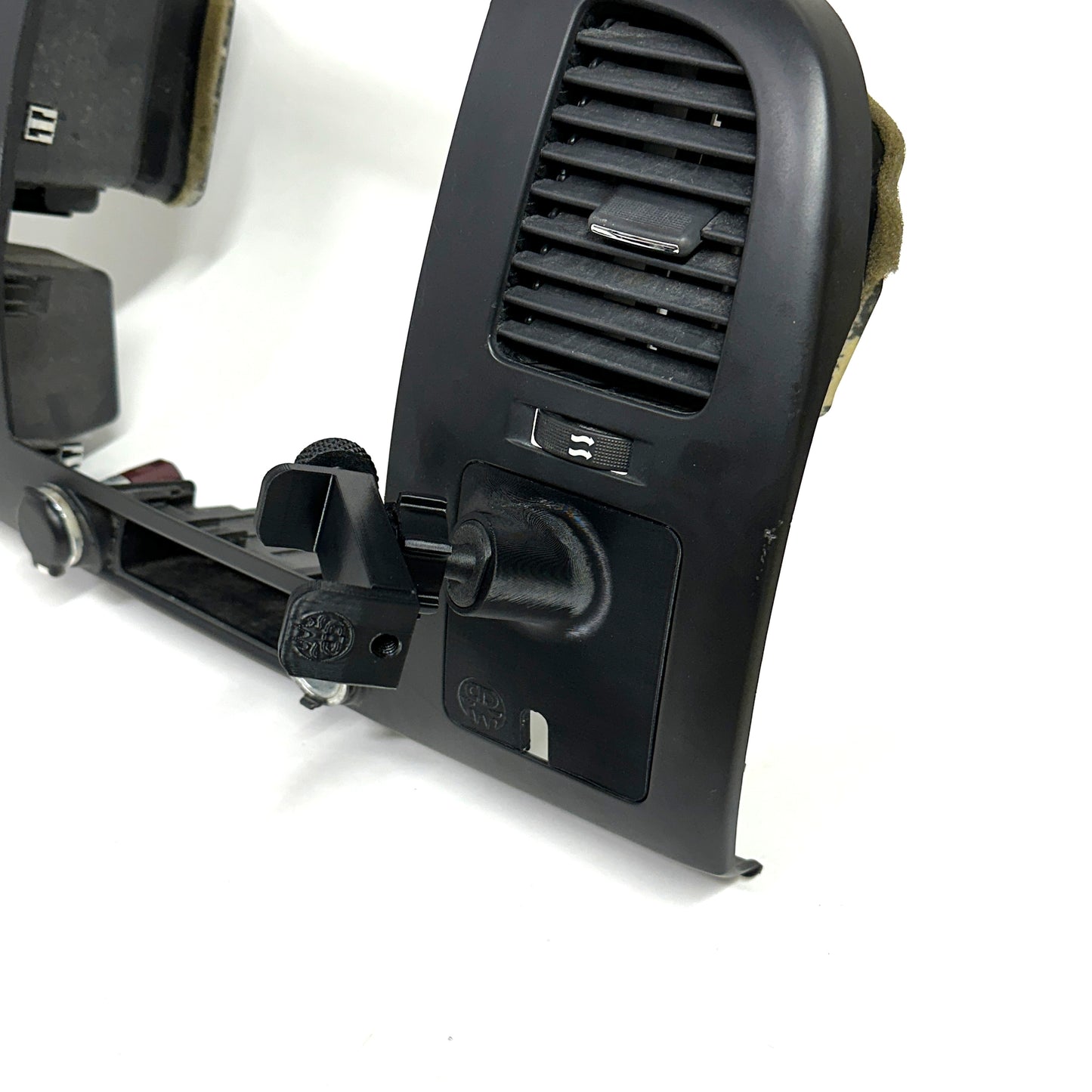 Custom phone mount for 2007-2014 Silverado Sierra 1500 lower cubby