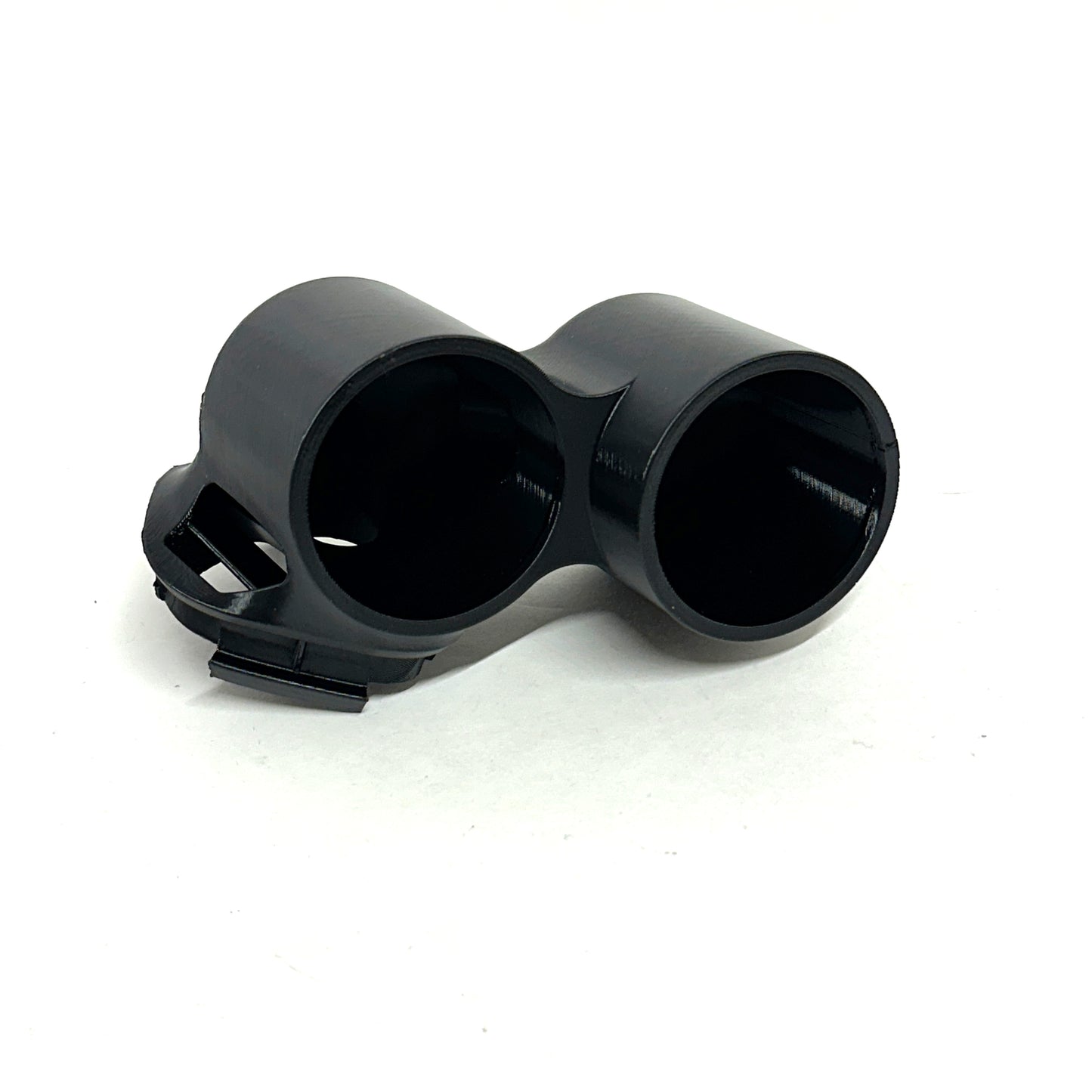 Dual gauge pod mount for 2013-2019 Ford Tarus SHO functional defrost vent