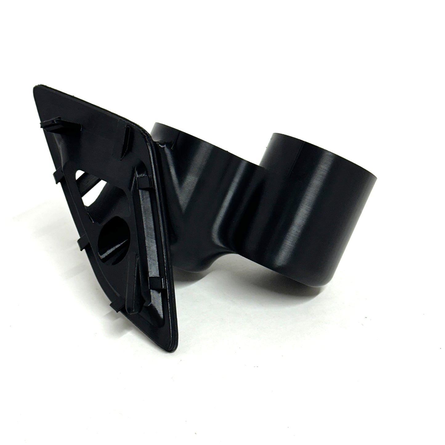 Dual gauge pod mount for 2014-2018 Mazda 3 functional defrost vent