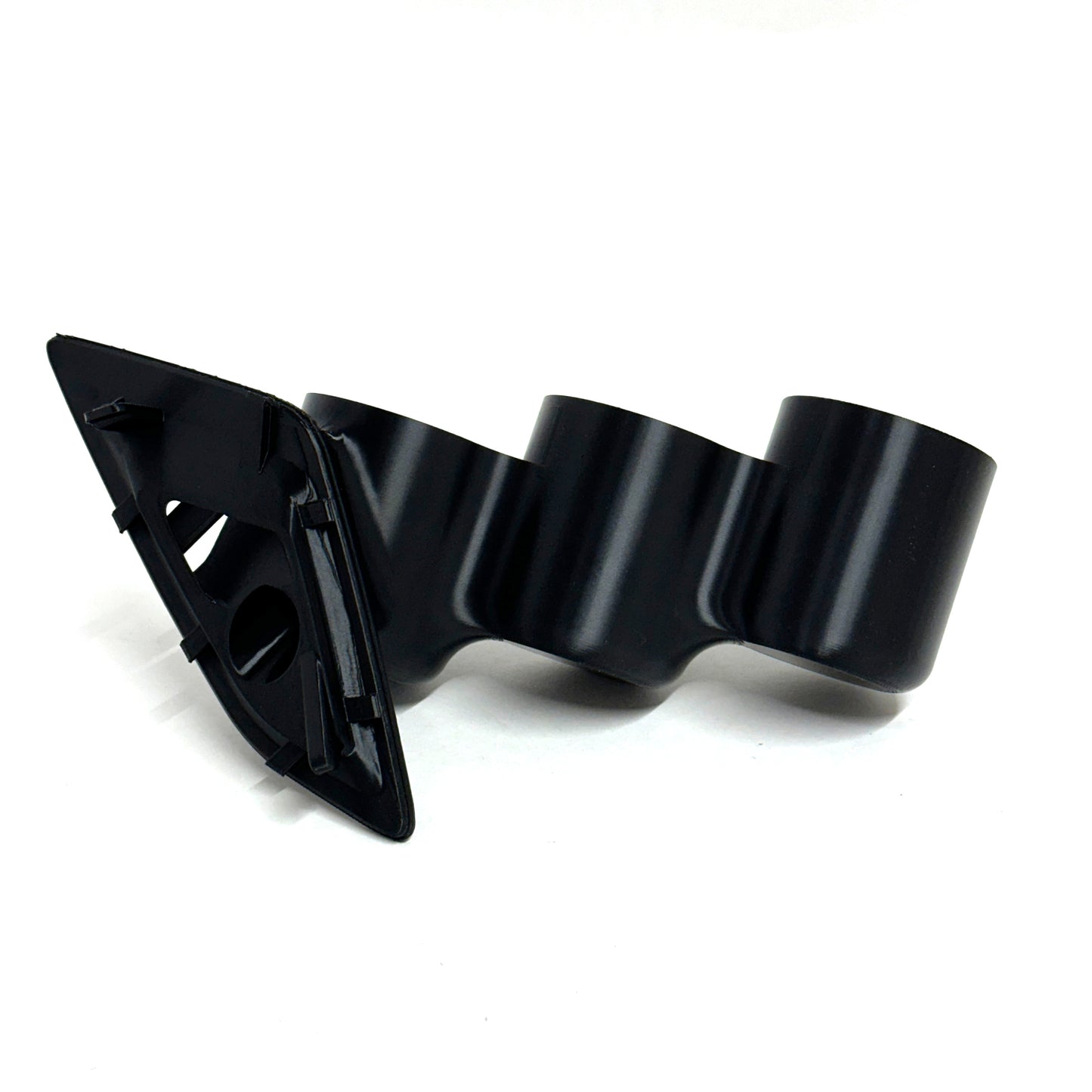 Triple gauge pod mount for 2014-2018 Mazda 3 functional defrost vent
