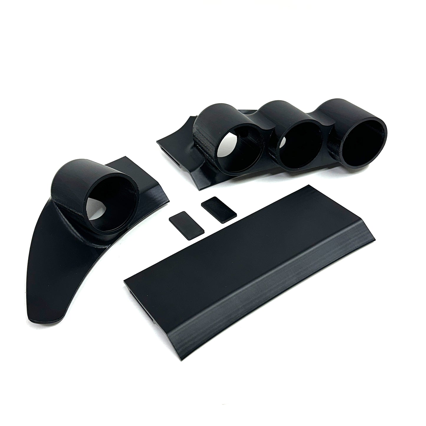 Quad gauge pod mount for 2006-2011 Civic 8th gen bezel snap in 52mm