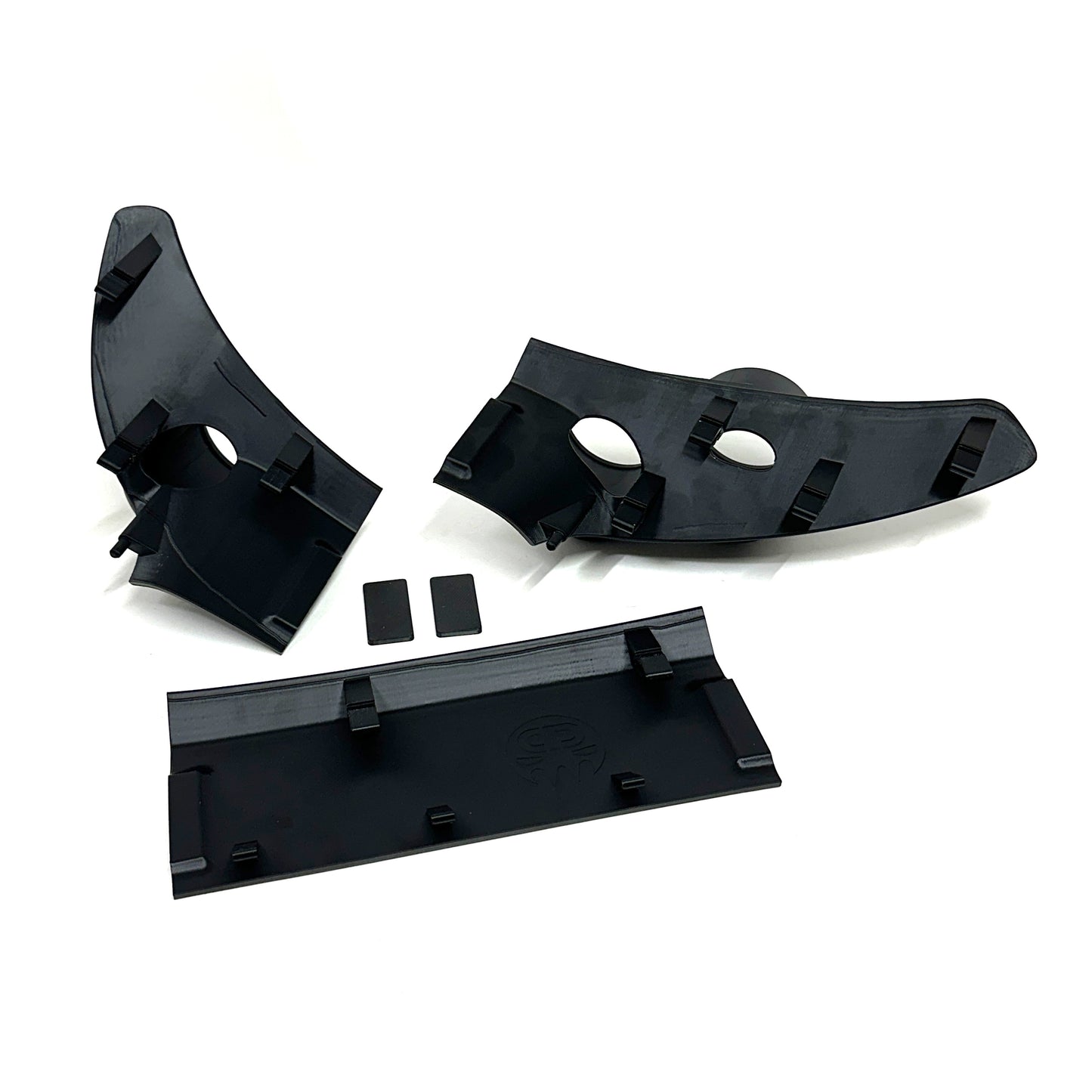 Triple gauge pod mount for 2006-2011 Civic 8th gen bezel snap in 52mm