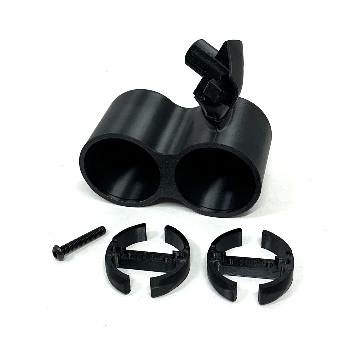 Dual gauge pod for 2019-2025 Ram 2500 & 3500 grab handle cap bolt on