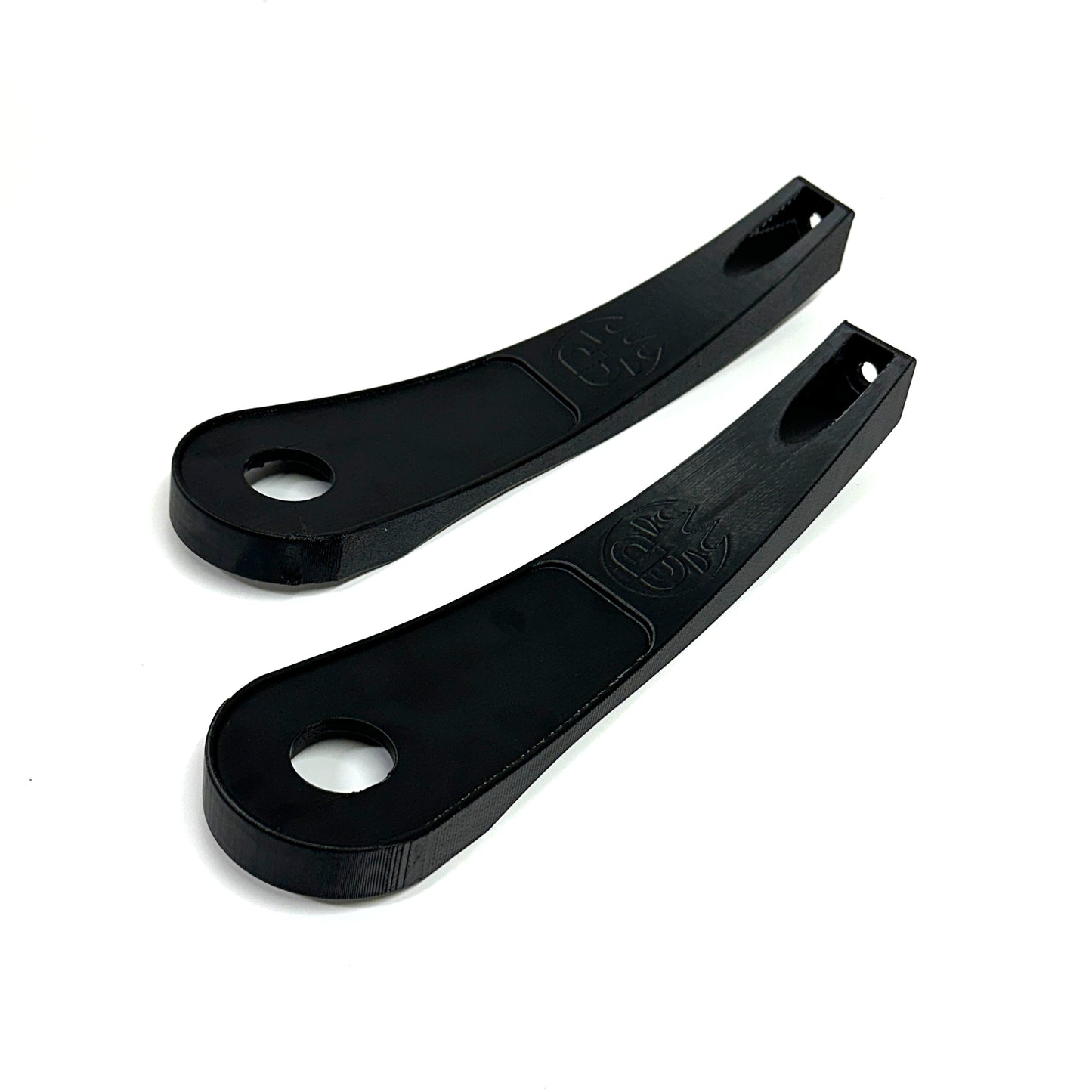 2X Upgraded seat belt presenter arms 2010-2014 Ford Mustang (3D Printed)