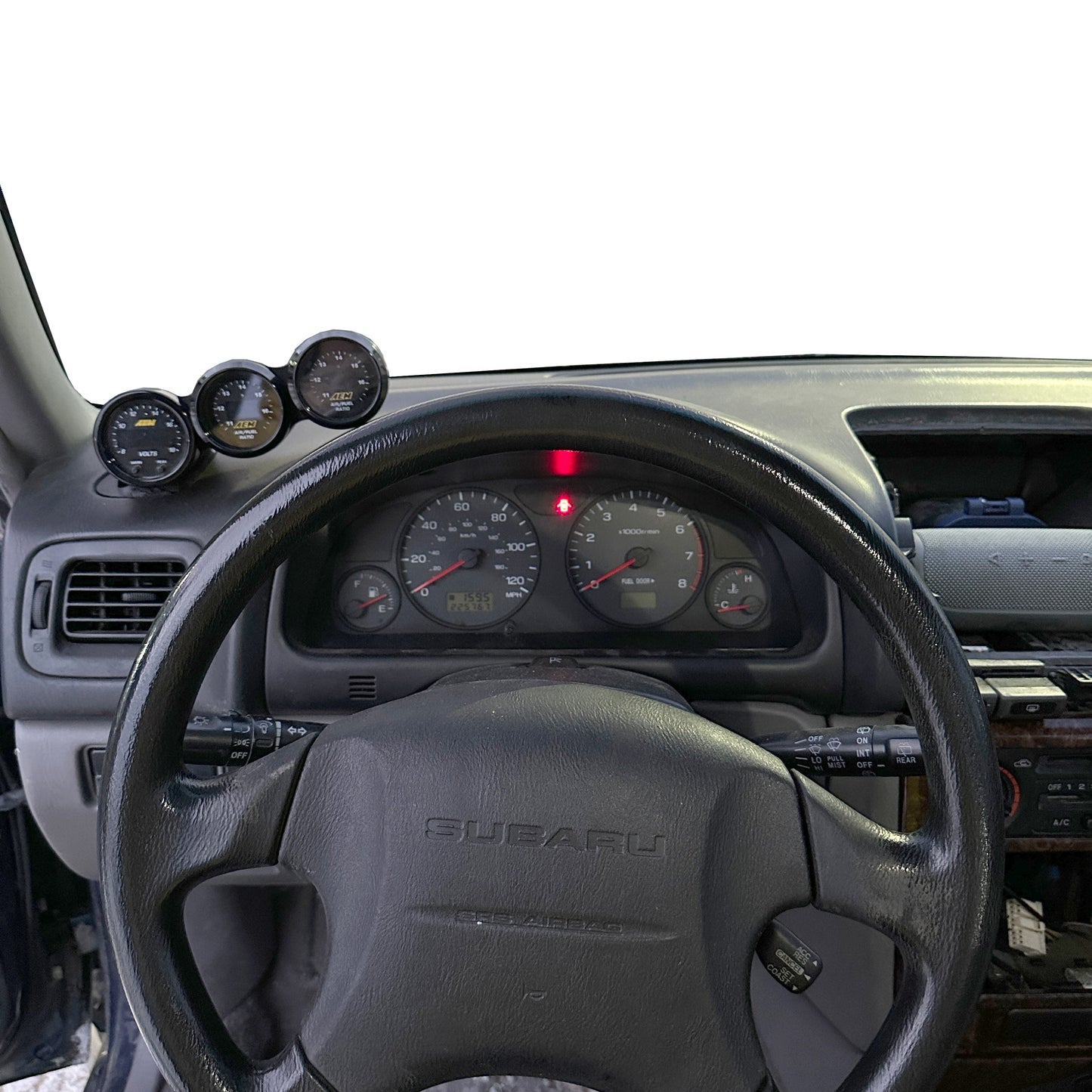 Triple gauge pod mount for 98-01 Impreza GC8 97-02 Forester defrost vent