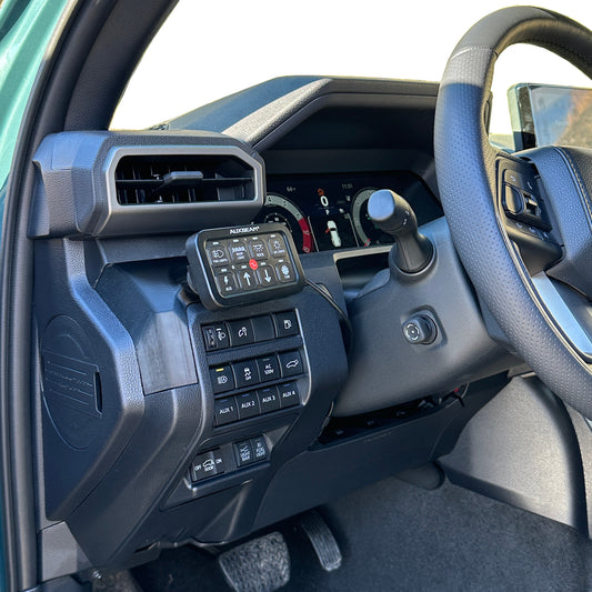 Custom Auxbeam mount for Toyota 4Runner 2025-2030 replaces blank panel