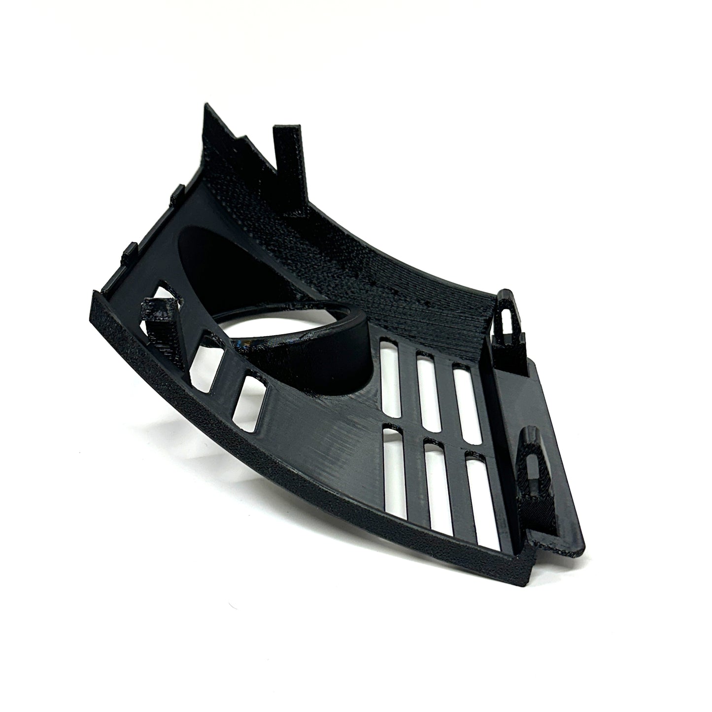 Single gauge pod mount for EVO X 2008-2017 Lancer functional vent cover trim