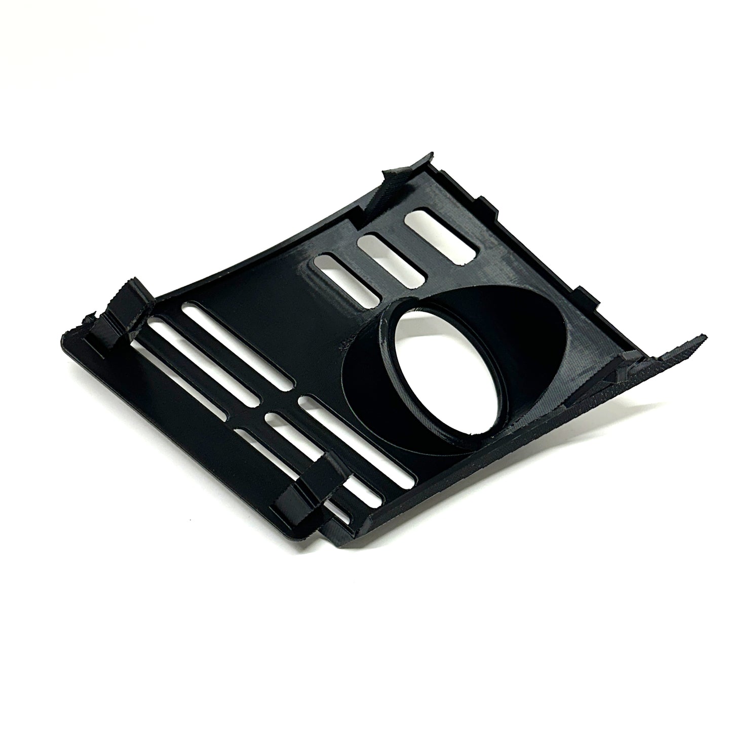 Single gauge pod mount for EVO X 2008-2017 Lancer functional vent cover trim