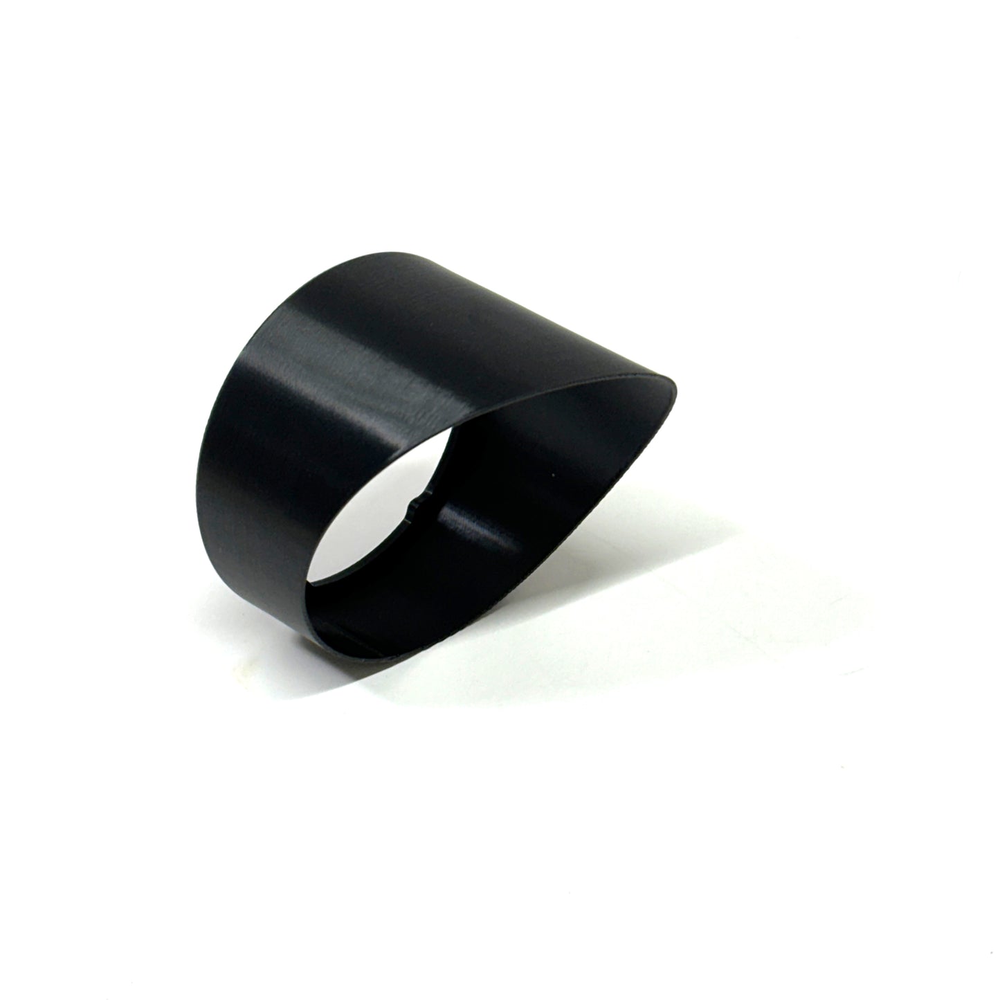 Universal 52mm gauge hood visor sleeve for glare reduction