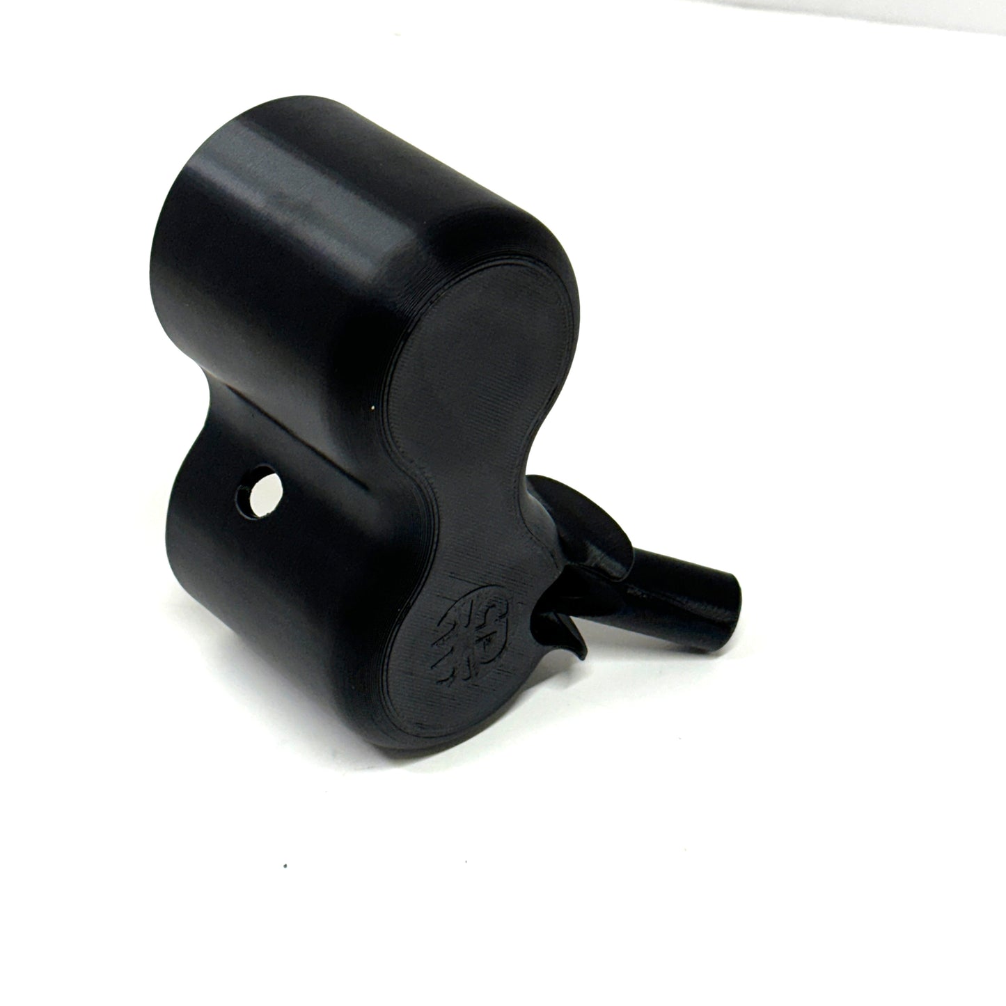 Dual gauge pod mount for 2011-2016 Ford F250 F350 Super Duty A-pillar grab handle cap