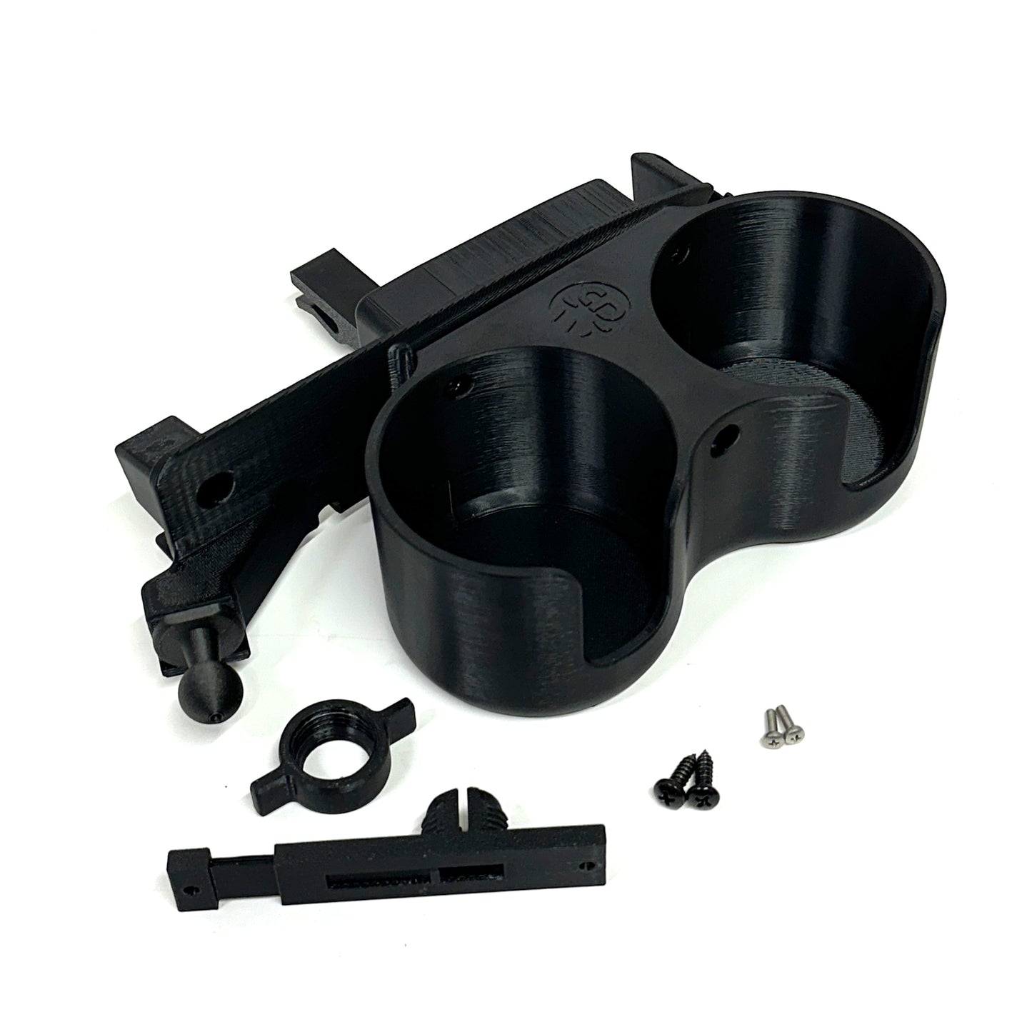 Cup holder upgrade and Auxbeam mount for 1994-1997 Dodge Ram
