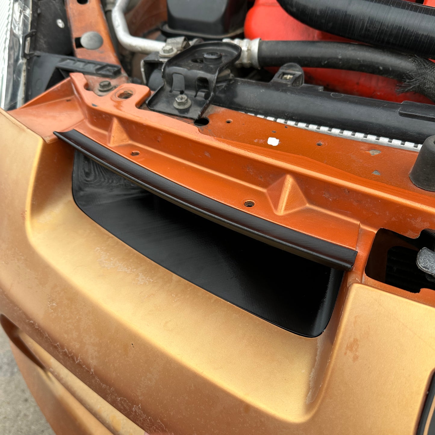 Front bumper nostril ducts for 2003-2005 SRT4 Dodge Neon (3D Printed TPU)