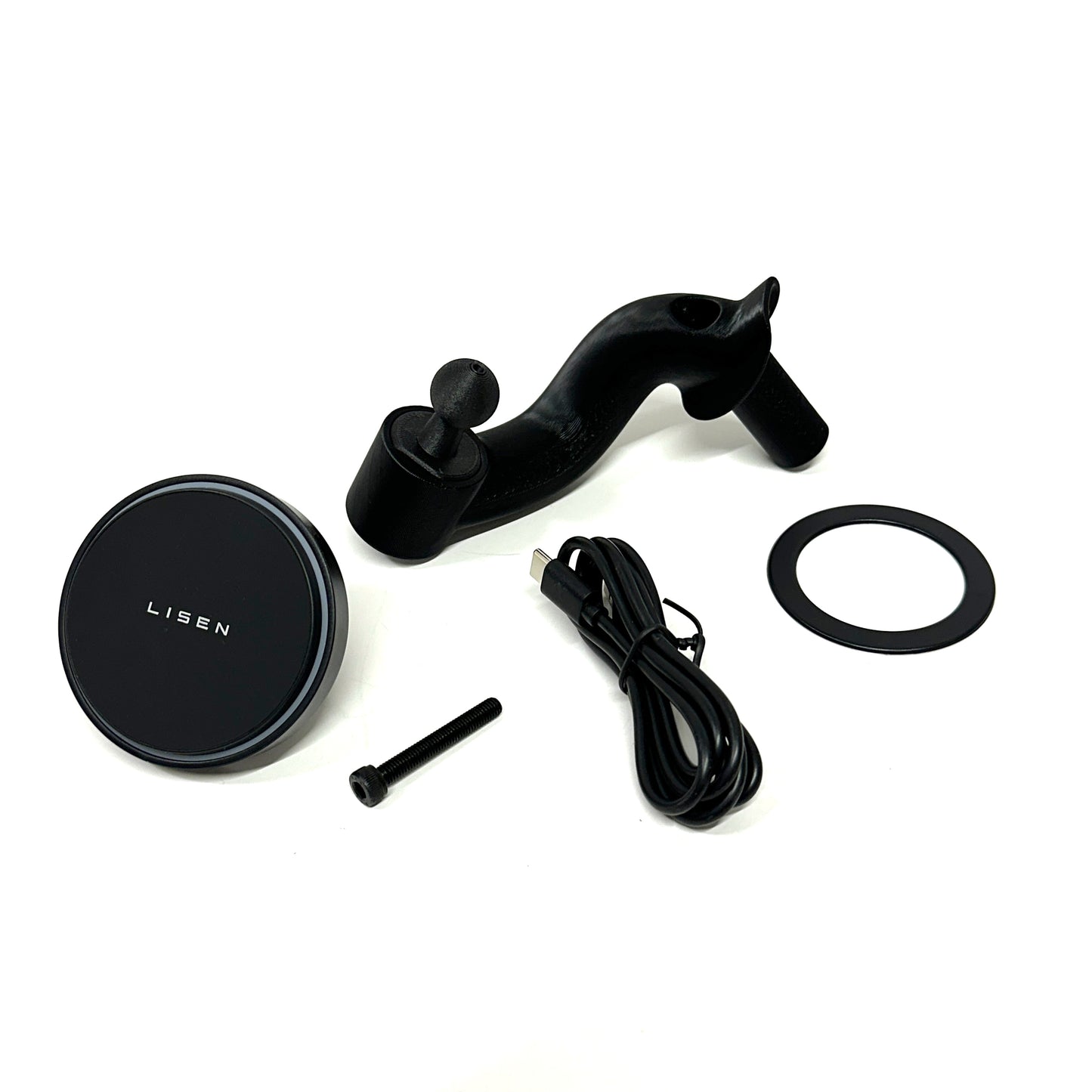 Custom phone mount for 2011-2016 F250 F350 pillar grab handle Bolt-on