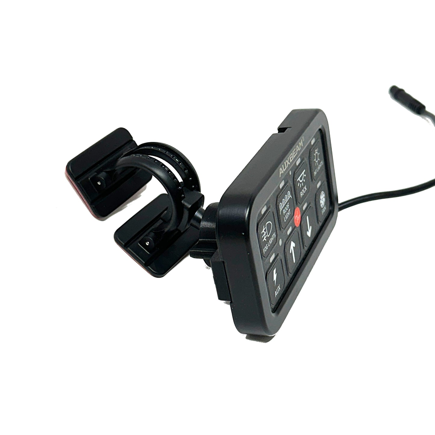 Auxbeam Switch Panel Mount 6 & 8 Gang Adjustable Pivot Ball No-Drilling