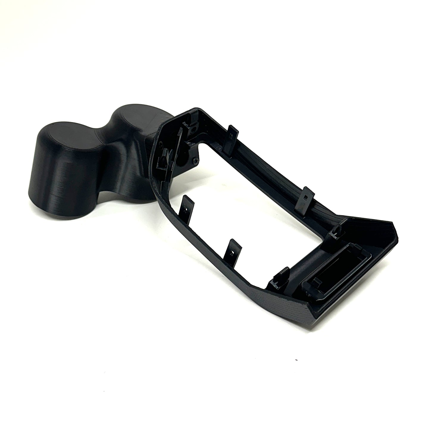 Dual 60mm & 52mm gauge pod mount for 2015-2020 Ford F150 vent bezel Fits Raptor