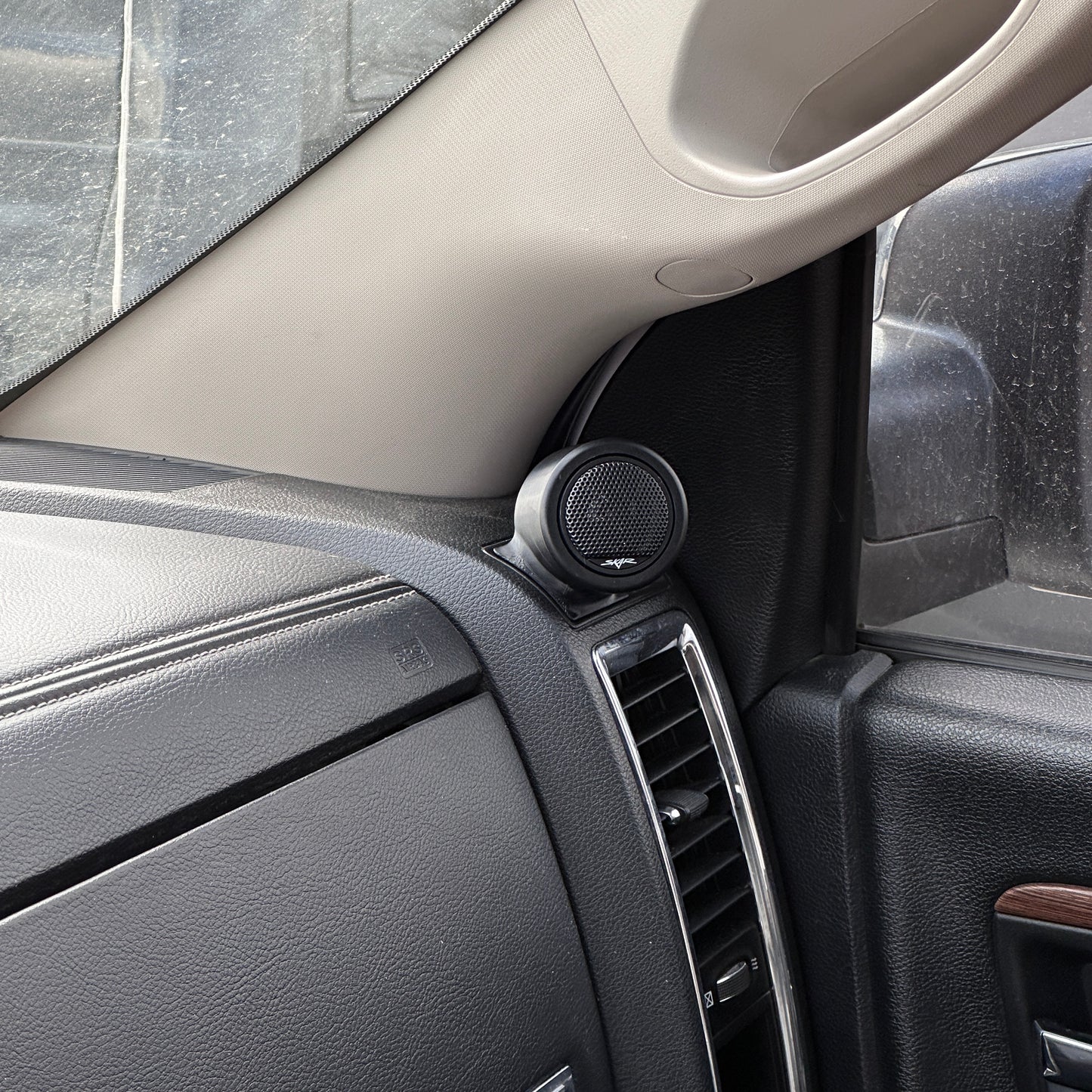Tweeter pods for 2010-2018 Ram defrost vent