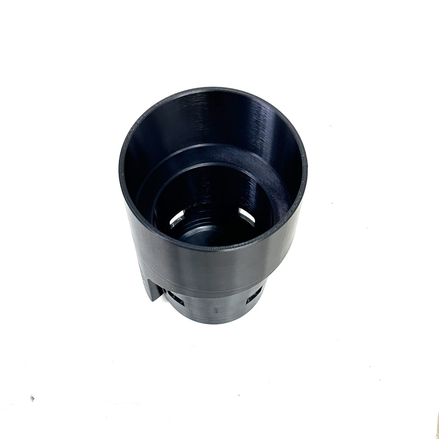 Cup holder upgrade for 2014-2019 Fiesta for large drinks 3-3/8" diameter