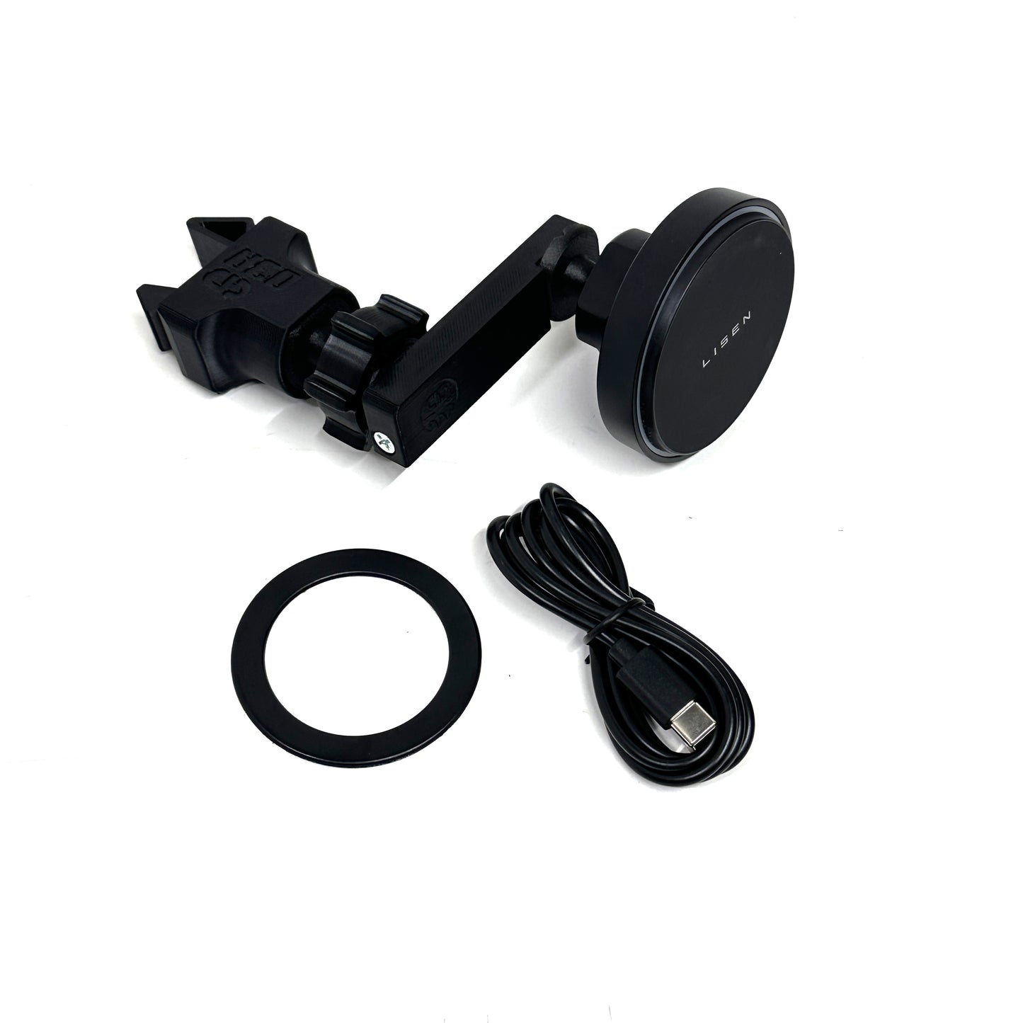 Blank button phone mount for 2003-2013 Honda Accord, Fit, or Civic (See Compatability)