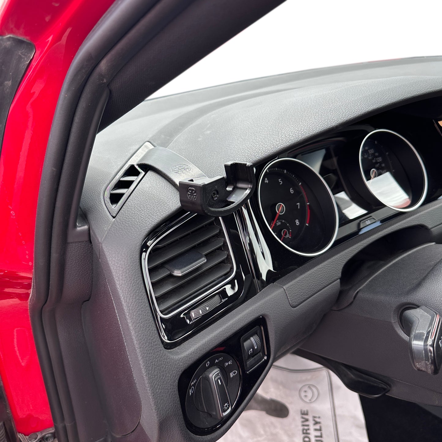 Custom COBB mount for Volkswagen Golf 2015-2021 GTI MK7 defrost vent