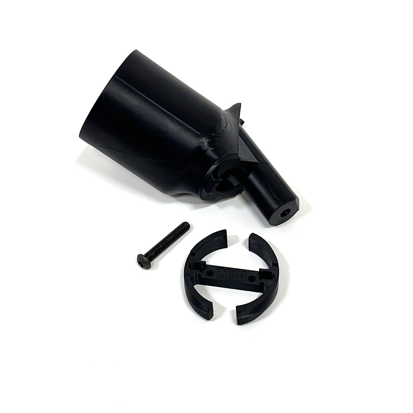 Single gauge pod mount for 2018-2024 Jeep Wrangler Upper grab handle cap