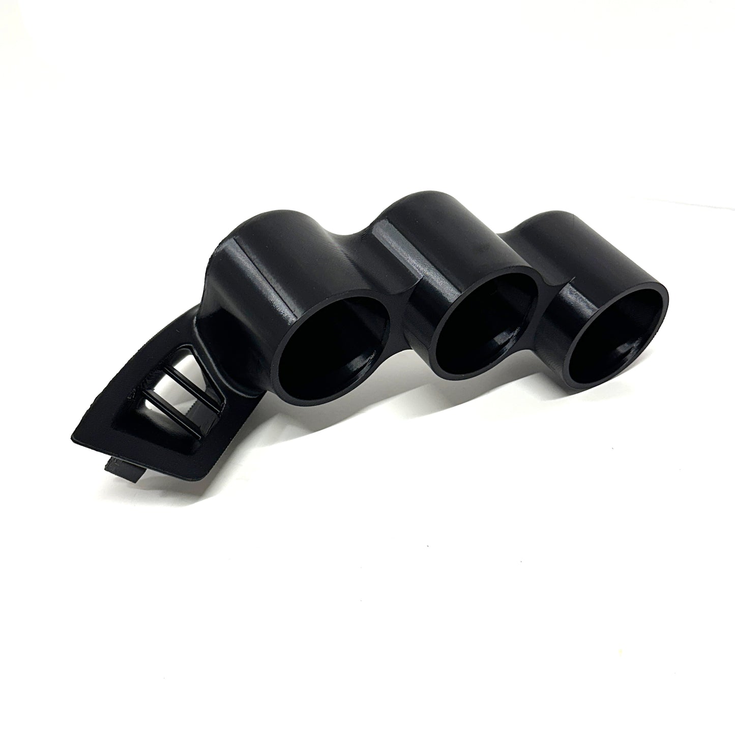 Triple gauge pod mount for 2017-2023 Crosstrek and Impreza functional defrost