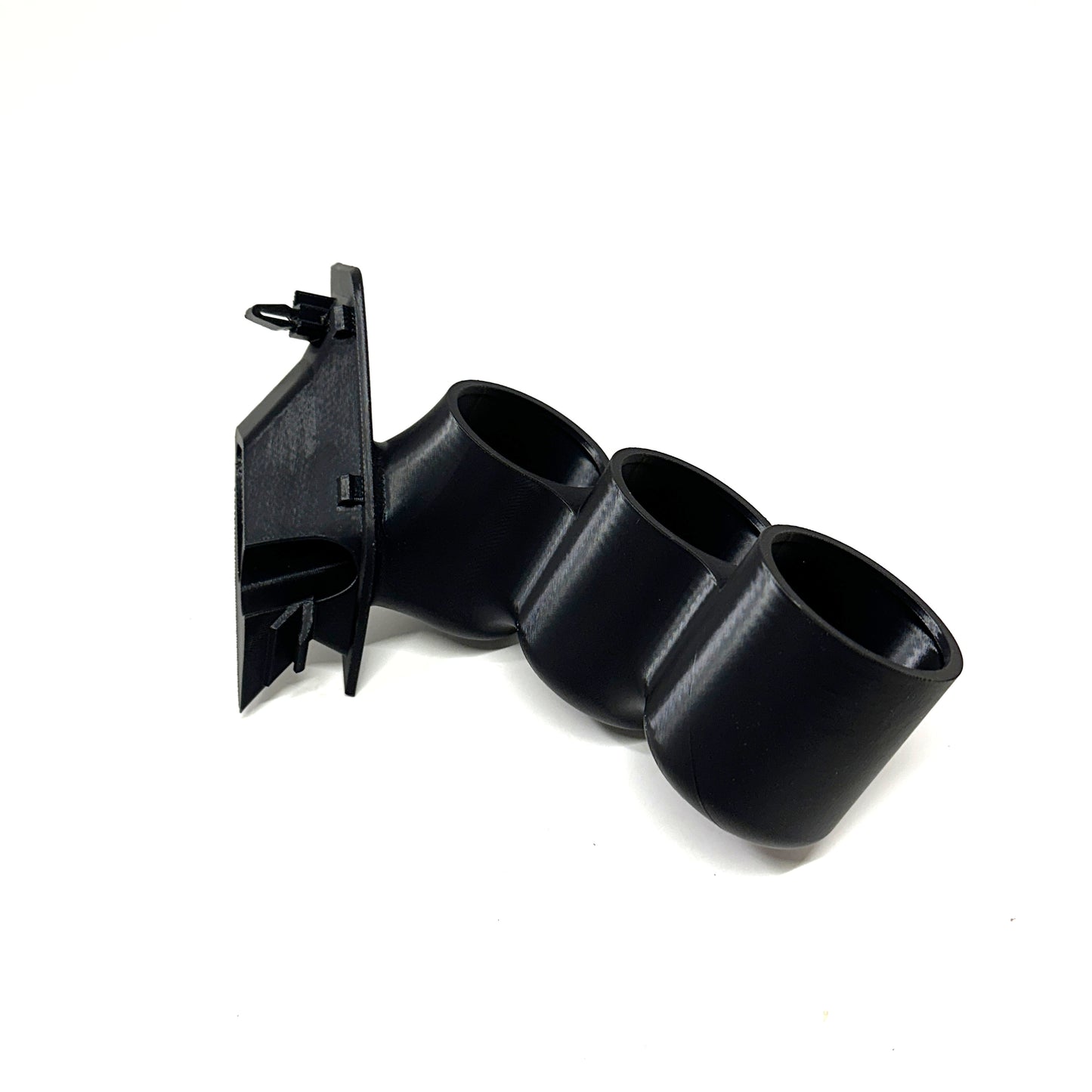 Triple gauge pod mount for 2017-2023 Crosstrek and Impreza functional defrost