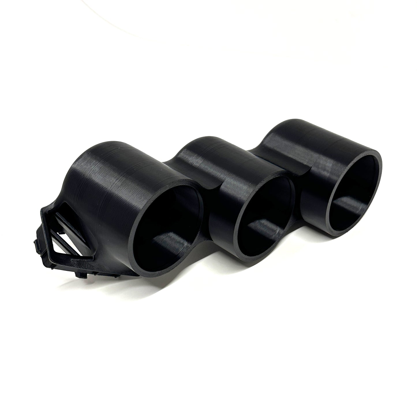Triple gauge pod mount for 2011-2019 Ford Explorer functional defrost vent
