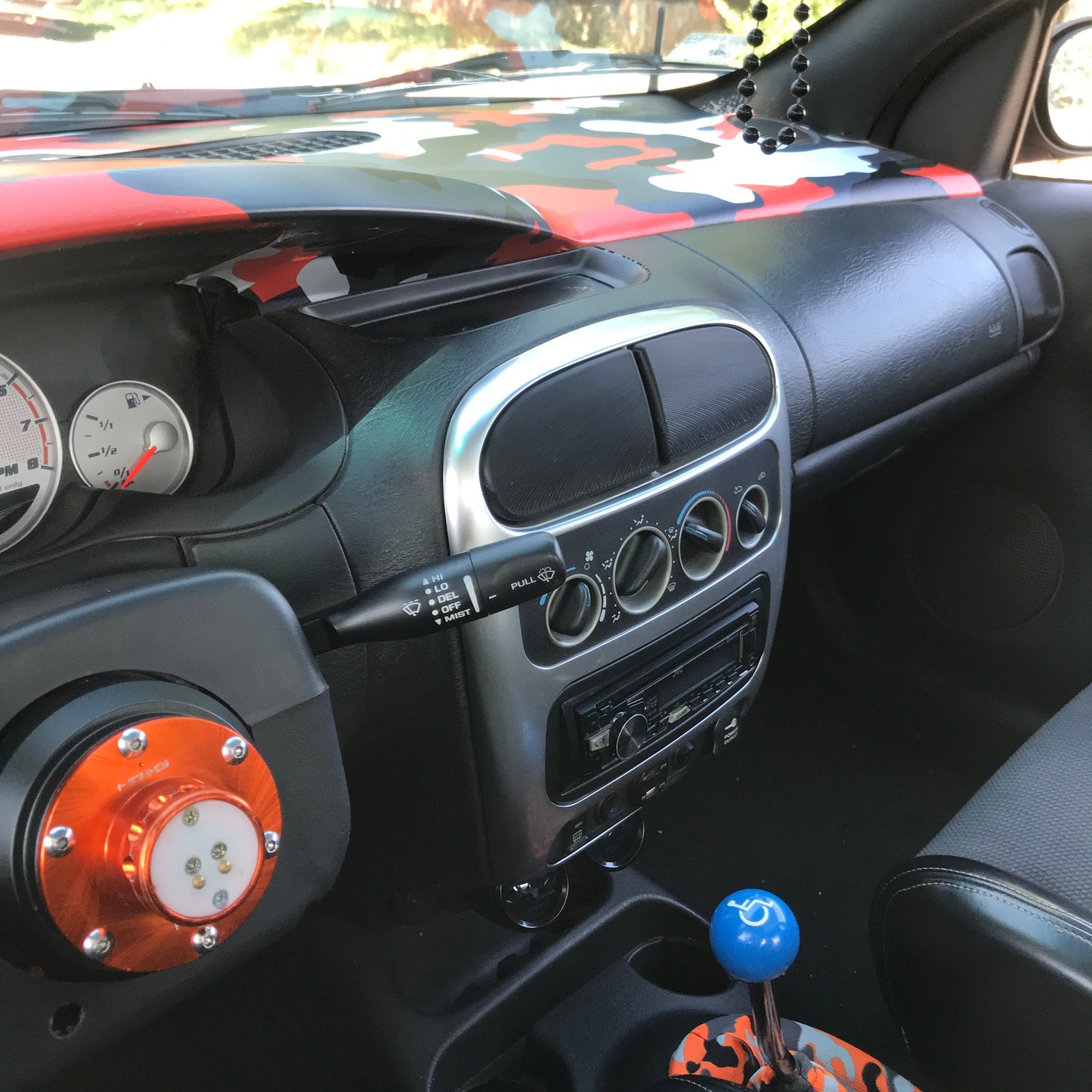 Vent delete covers for 2000-2005 Neon SRT4