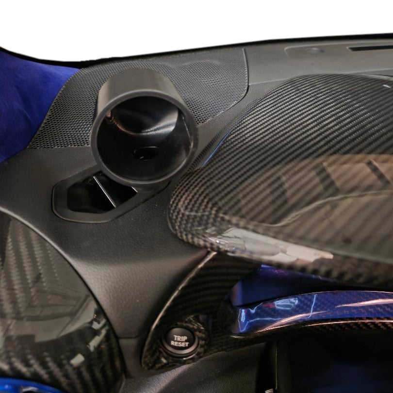 Single gauge pod mount for GR86 BRZ 2022-2027 functional defrost vent