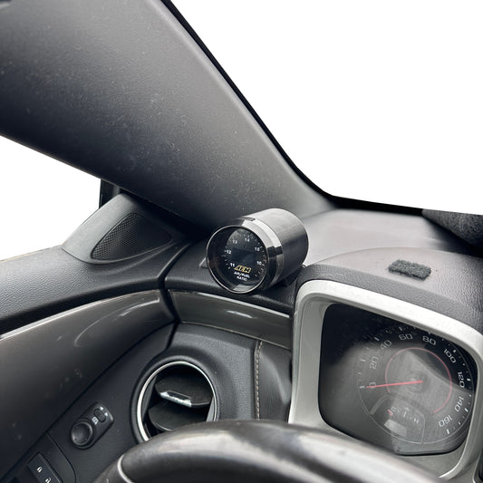 Single gauge pod mount for Camaro 2010-2015 defrost vent 52mm