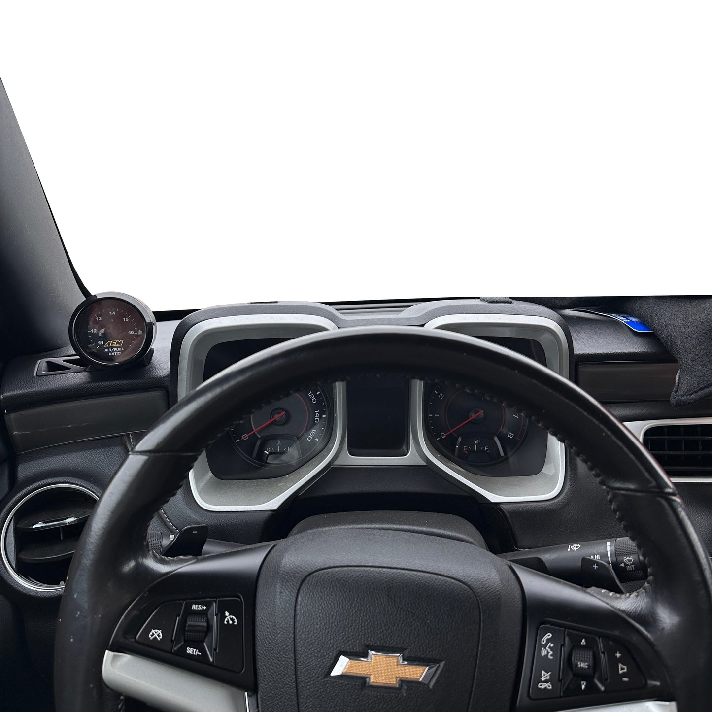 Single gauge pod mount for Camaro 2010-2015 defrost vent 52mm