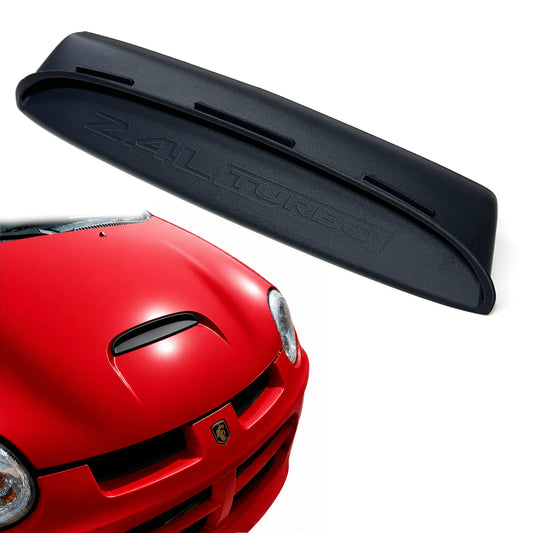 Hood Scoop with lettering for 2003-2005 SRT4 neon (ASA carbon fiber)