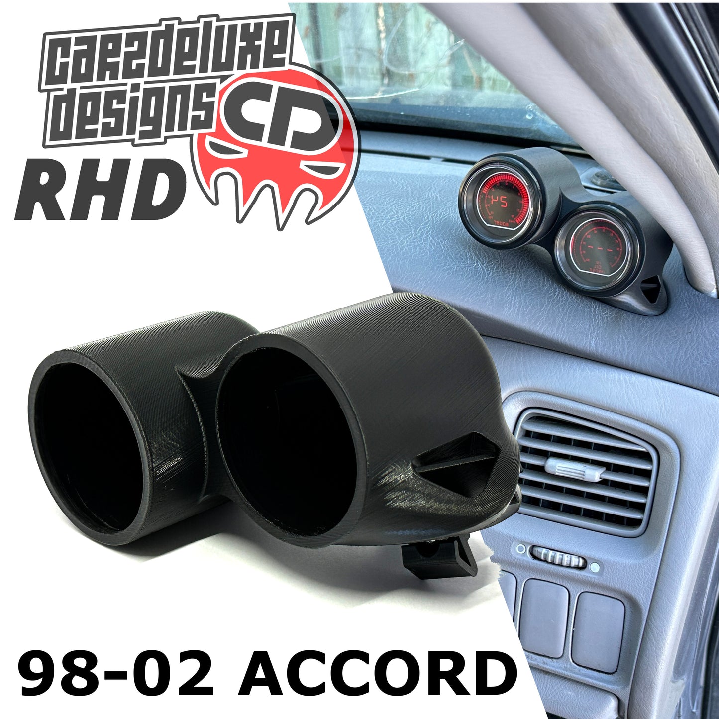 GAUGE POD DUAL 1998-2002 ACCORD