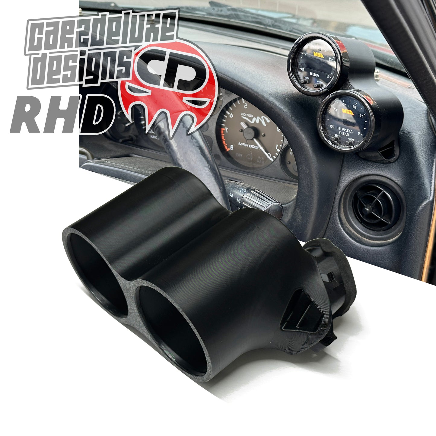 GAUGE POD DUAL 1994-1997 MAZDA MIATA NA (Facelift)