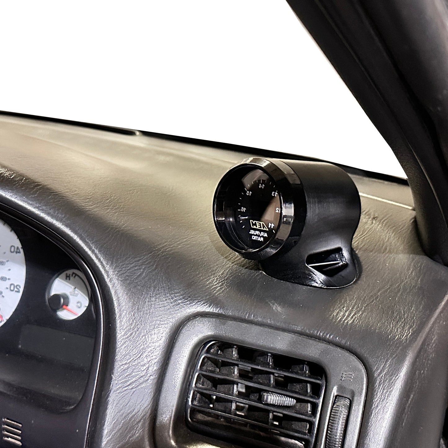 Single gauge pod mount for 98-01 Impreza GC8 97-02 Forester defrost vent