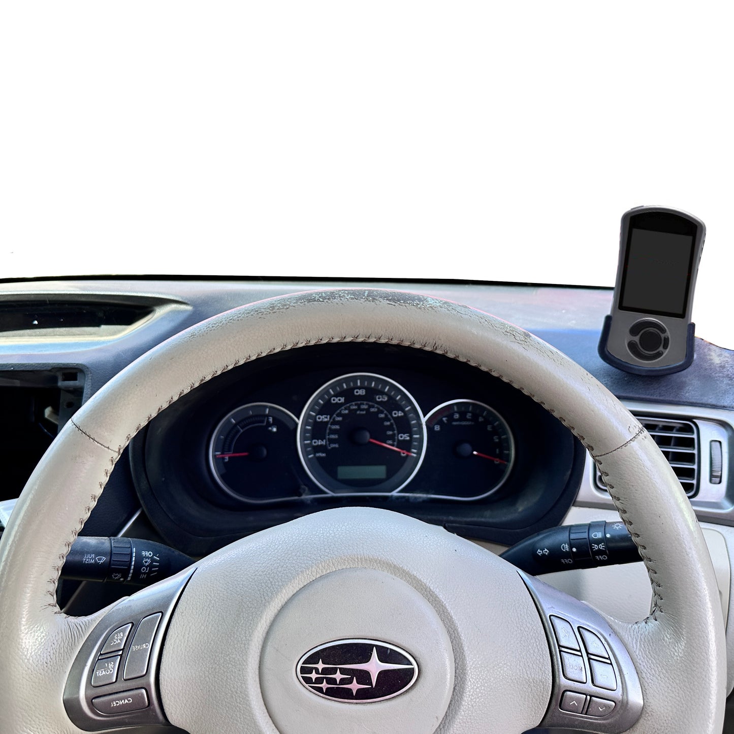 Custom COBB mount for 2008-2014 Impreza WRX Forester functional defrost vent