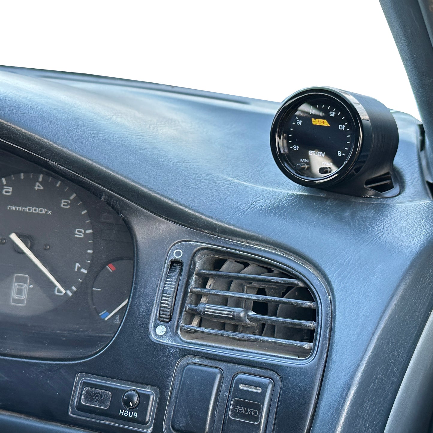 Single gauge pod mount for 1994-1997 Accord functional defrost vent