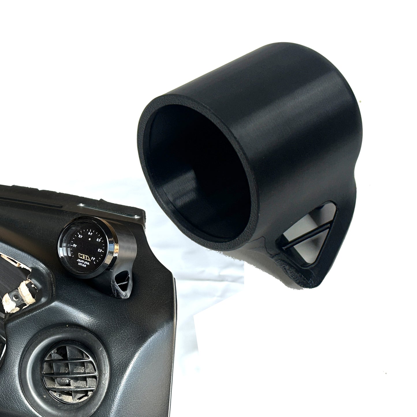 Single gauge pod mount for 1993-1997 Del Sol functional defrost vent