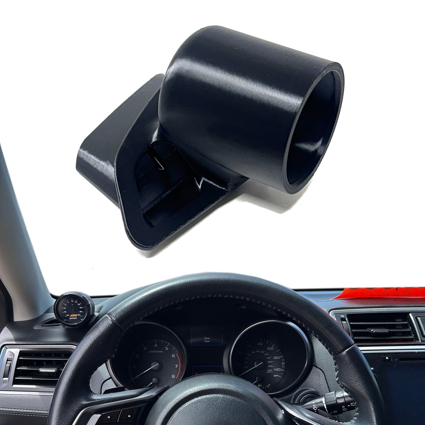 Single gauge pod mount for 2015-2019 Legacy Outback functional defrost
