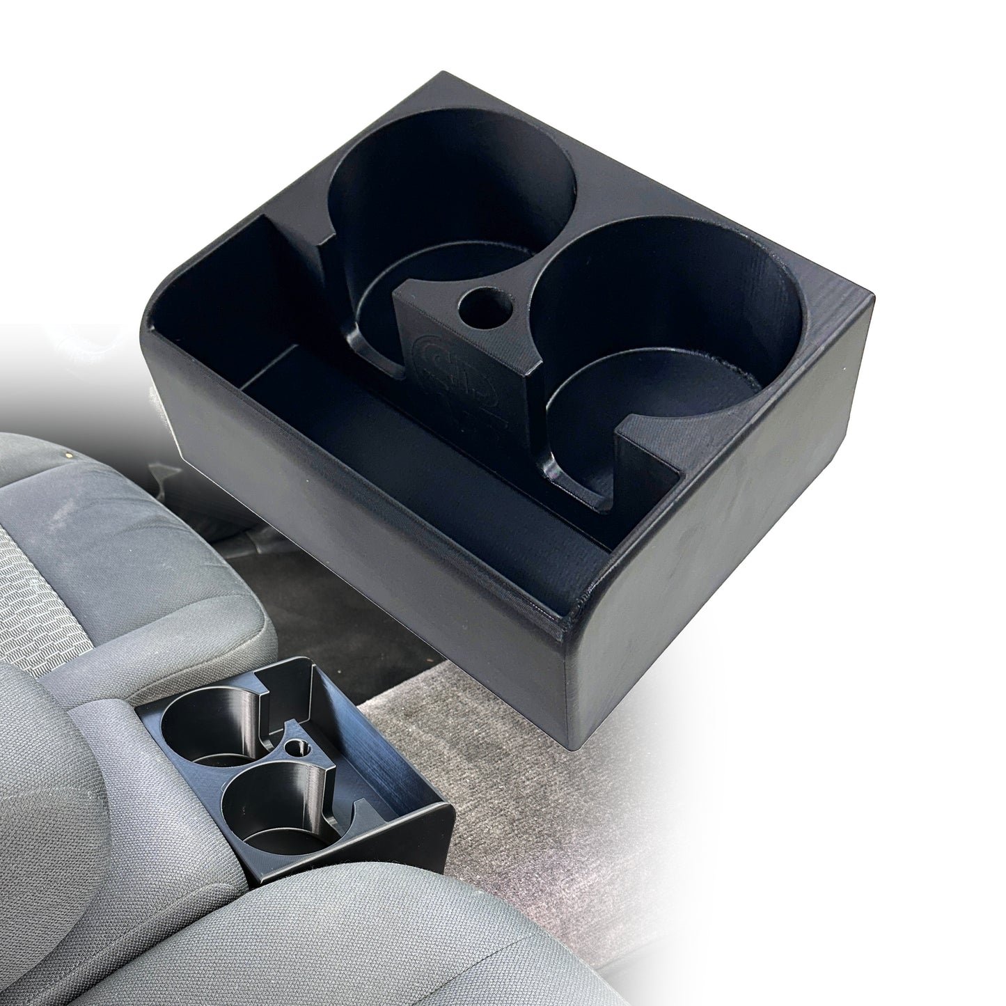Cup holder storage tray upgrade for 2004-2012 Chevy Colorado & GMC Canyon