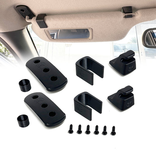 Sun Visor Upgrade Kit for 04-12 Chevy Colorado Canyon Reinforced Mount Repair
