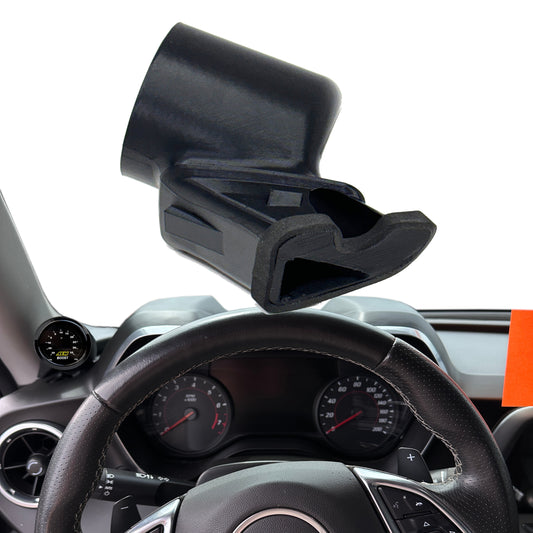 Single gauge pod mount for Camaro 2016-2023 defrost vent 52mm