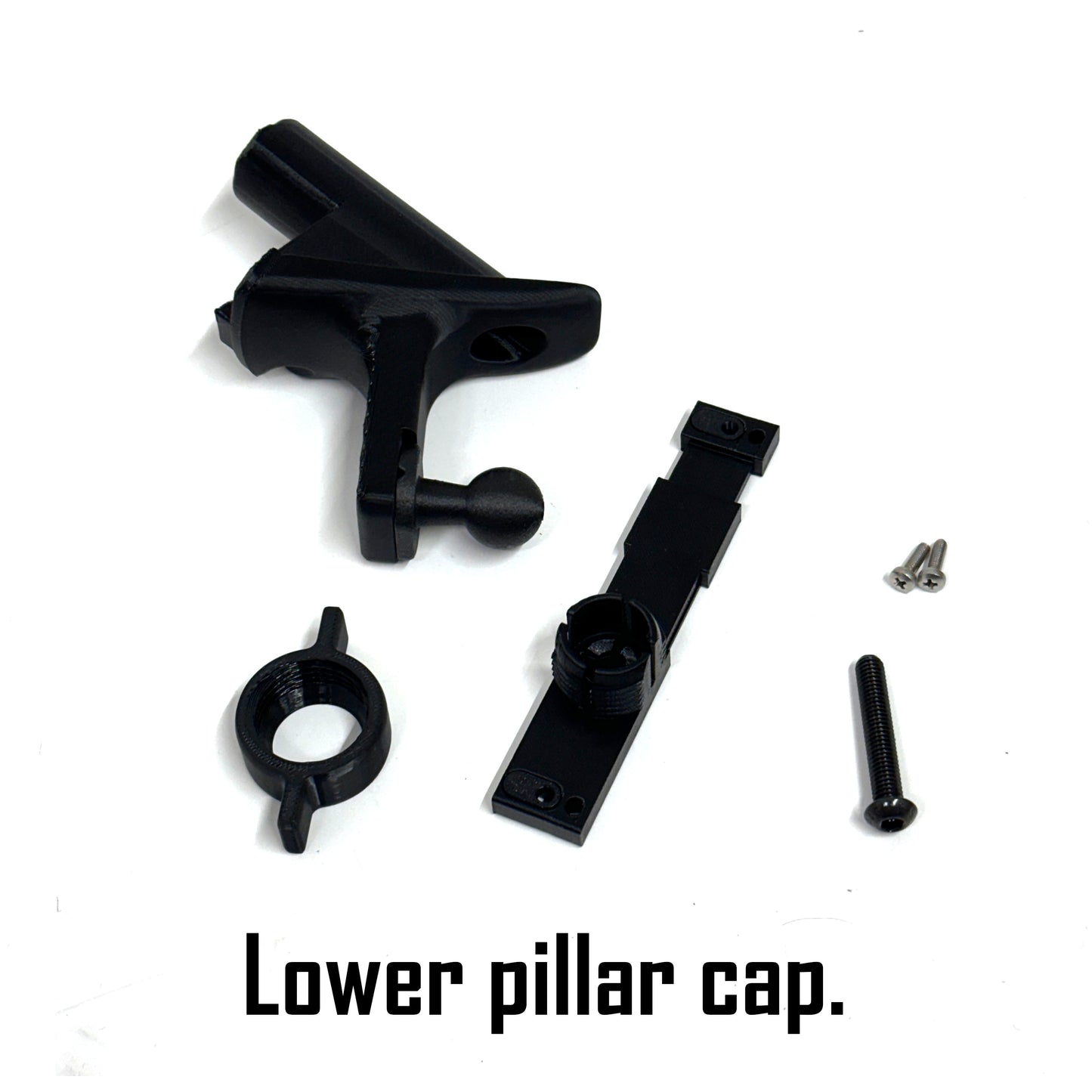 Custom Auxiliary panel mount for 2018-2024 Jeep Wrangler Pillar cap