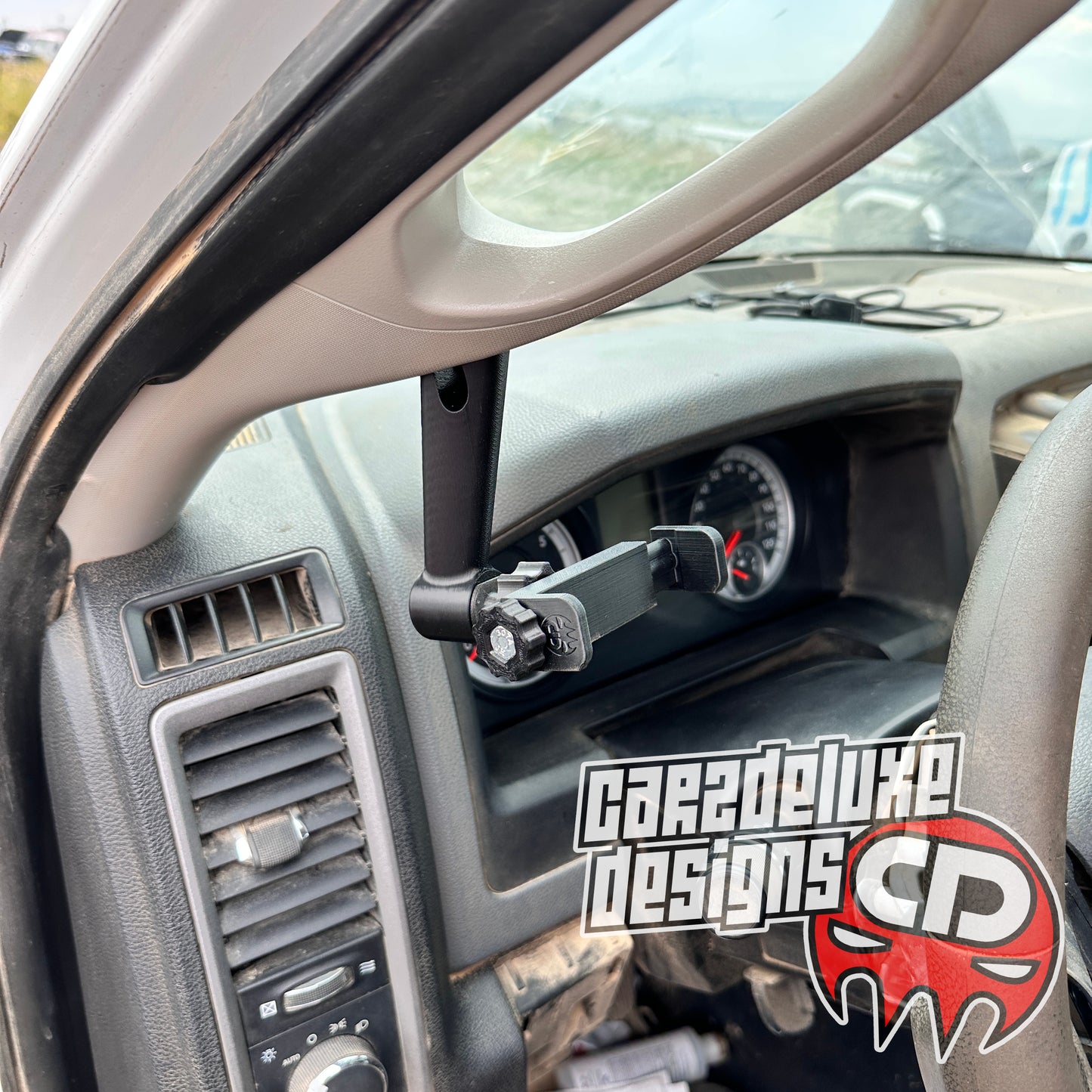 Custom A-pillar Phone Mount FITS 2010-2018 Dodge RAM