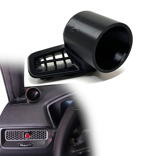 Single gauge pod mount for 2022-2026 Civic 11th gen functional defrost vent