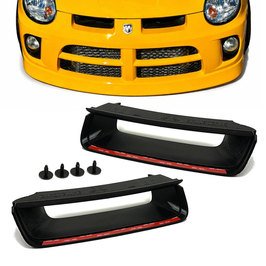 Front bumper nostril ducts for 2003-2005 SRT4 Dodge Neon (3D Printed TPU)